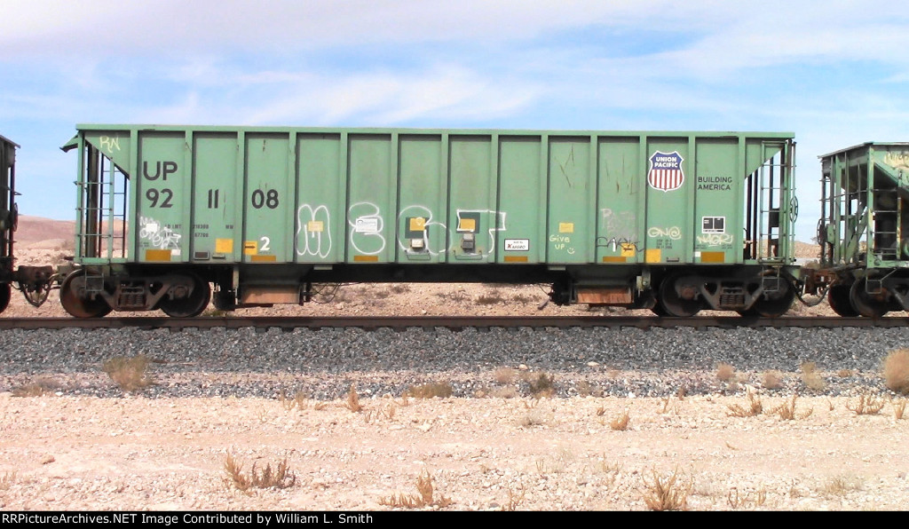 WB Unit Loaded Ballast Hooper Frt @ Erie NV -19